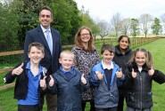 Hingham School fence unveiling sm