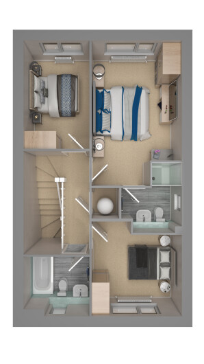 Cygnet Rise Swaffham Type H 3C First Floor v6