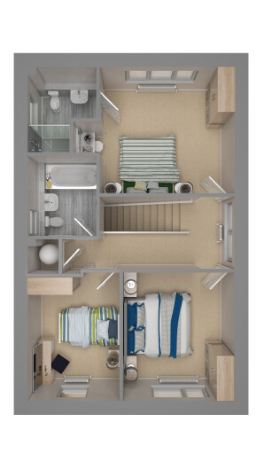 Cygnet Rise Swaffham Type H 3D First Floor Handed v2