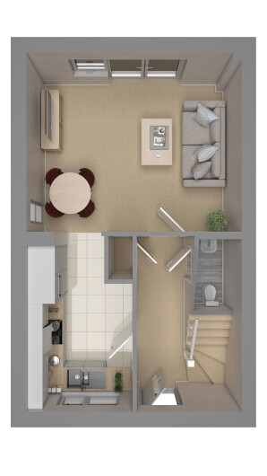 East Harling Type H 2C Perle GroundFloor Handed v2