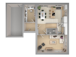 East Harling Type H 3D Orion Ground Floor Handed